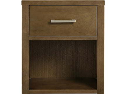 B26460LDF,Monogram by Namesake,Hemsted Nightstand  Assembled in Walnut Driftwood