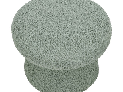 M31685ST,Babyletto Kids,Mushroom Pouf in Sage Teddy Loop