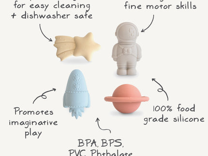 MFBS-3001, Space Mold Free Bath Play Set