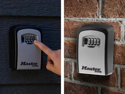 Master Lock Wall Mount Combination Dials Lock Box