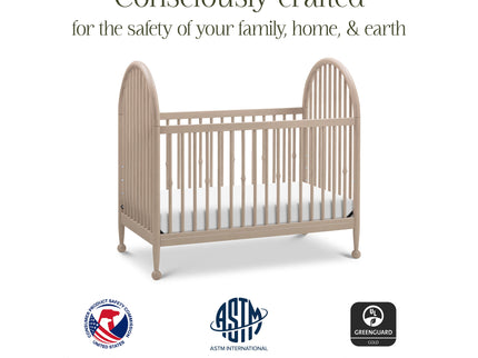 M31401WP,Namesake,Alouette 3-in-1 Convertible Spindle Crib in Washed Pine