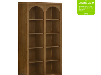 M24814NL,Namesake,Eloise Bookcase  Assembled in Natural Walnut