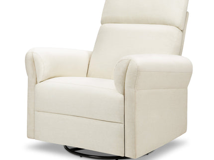 M24386VN,DaVinci,Suzy Flex Swivel Recliner w/ Adj. Arms & Headrest in Vanilla