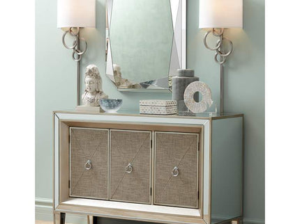 Possini Euro Circles Brushed Nickel Plug-In Wall Sconces Set of 2