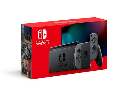 Nintendo Switch Console with Gray Joy-Con Controller