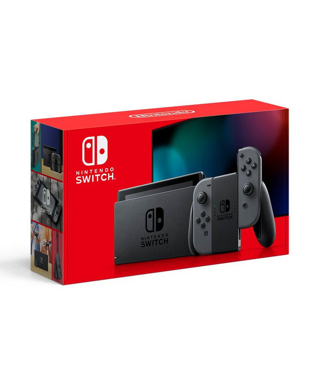 Nintendo Switch Console with Gray Joy-Con Controller