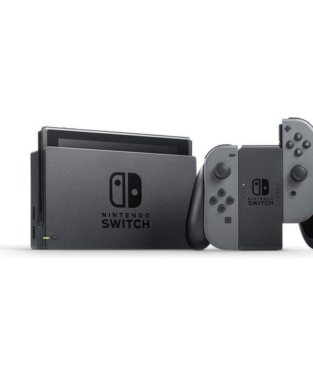 Nintendo Switch Console with Gray Joy-Con Controller