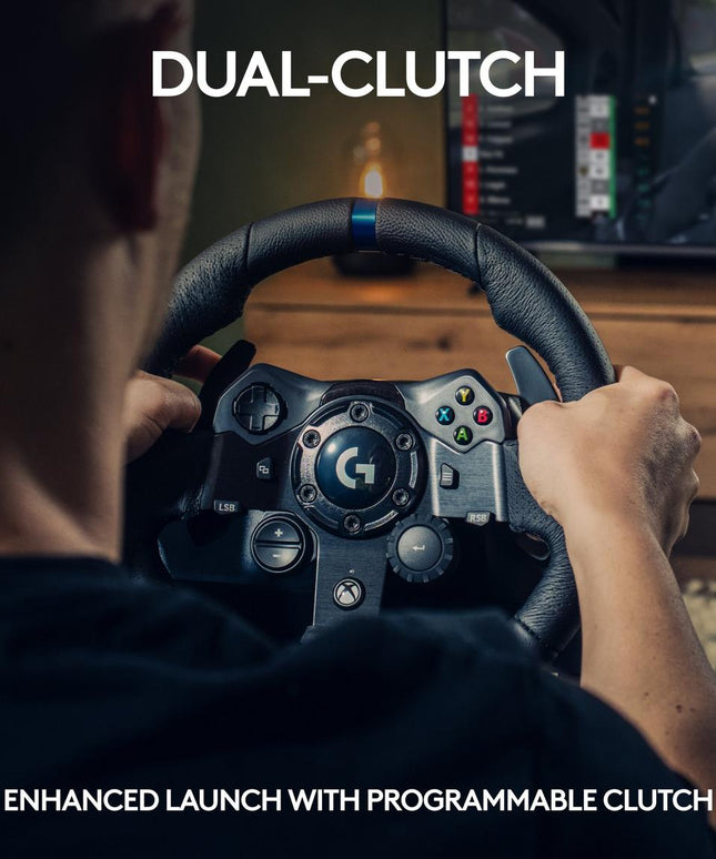 Logitech G923 TRUEFORCE Racing Wheel and Pedals for PlayStation 5