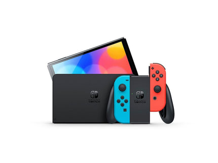 Nintendo Switch OLED with Assorted Color Joy-Cons (Styles May Vary)