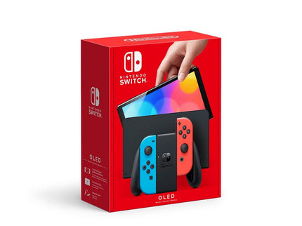 Nintendo Switch OLED with Assorted Color Joy-Cons (Styles May Vary)