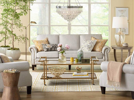 Cutler 14" Wide Antiqued Copper Bronze Modern Accent Table