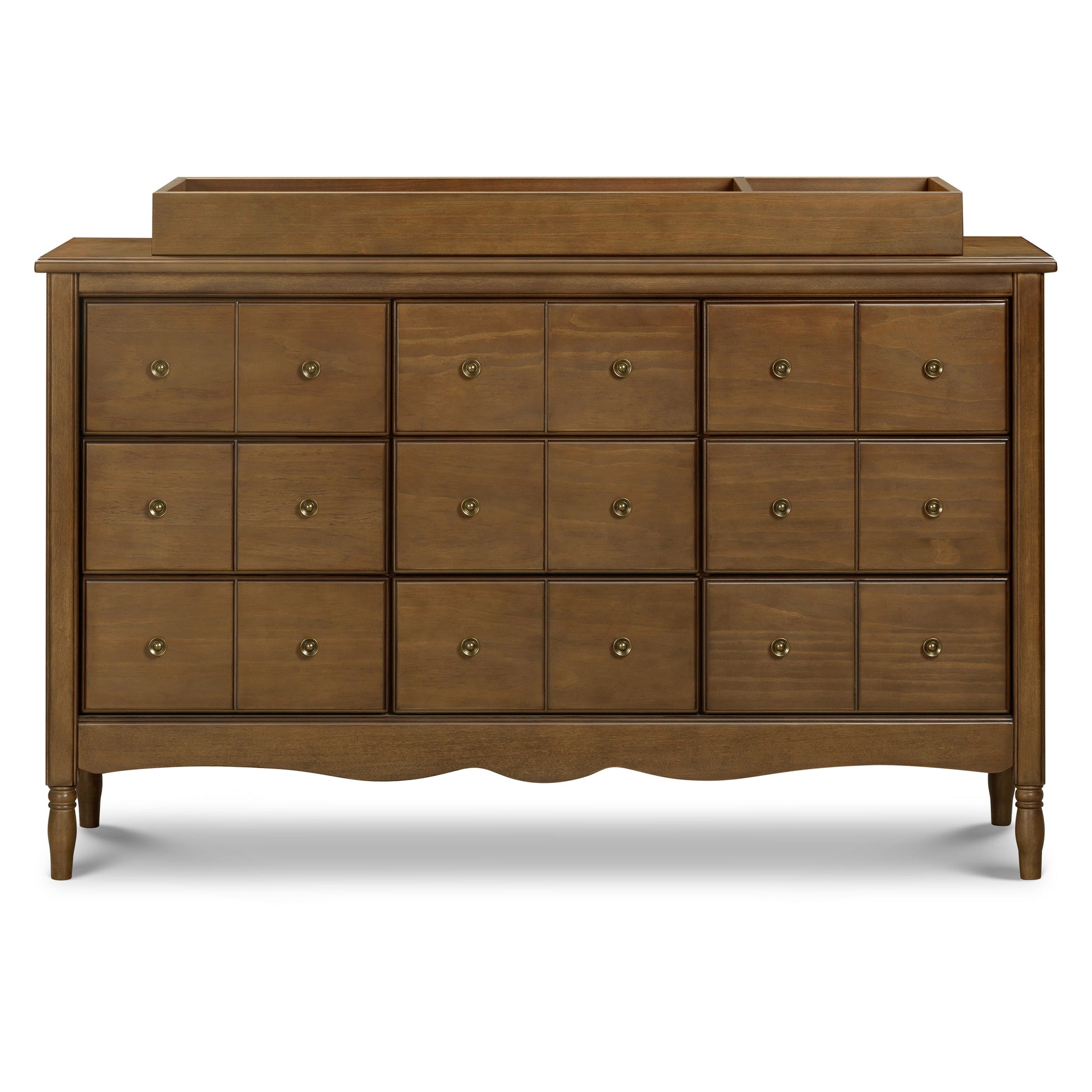 M7128NL,Namesake,Liberty 9-Drawer Assembled Dresser in Natural Walnut