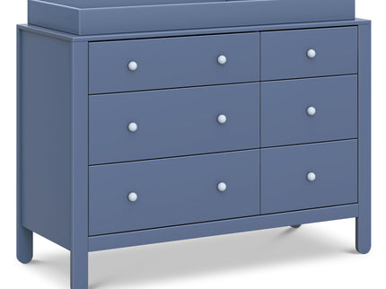 F30326CVBPB,Carter's,Marisol 6-Drawer Dresser in Cove Blue/Powder Blue