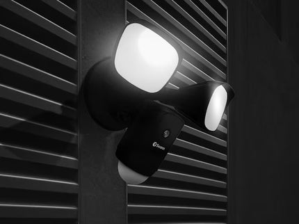 Swann Wireless floodlight security camera Outdoor 1-Camera 1080P Hardwired Floodlight Micro Sd Security Camera System