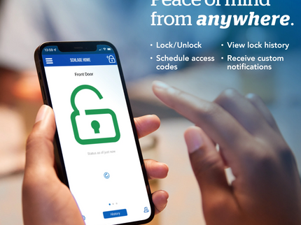 Schlage Encode Century Matte Black Smart Wi-Fi and Bluetooth Touchscreen Keypad Electronic Deadbolt Lock