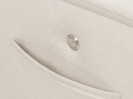 M17183PCMEW,Namesake,Willa Deluxe Power Glider Recliner w/Heat&Massage in Performance Cream Eco-Weave