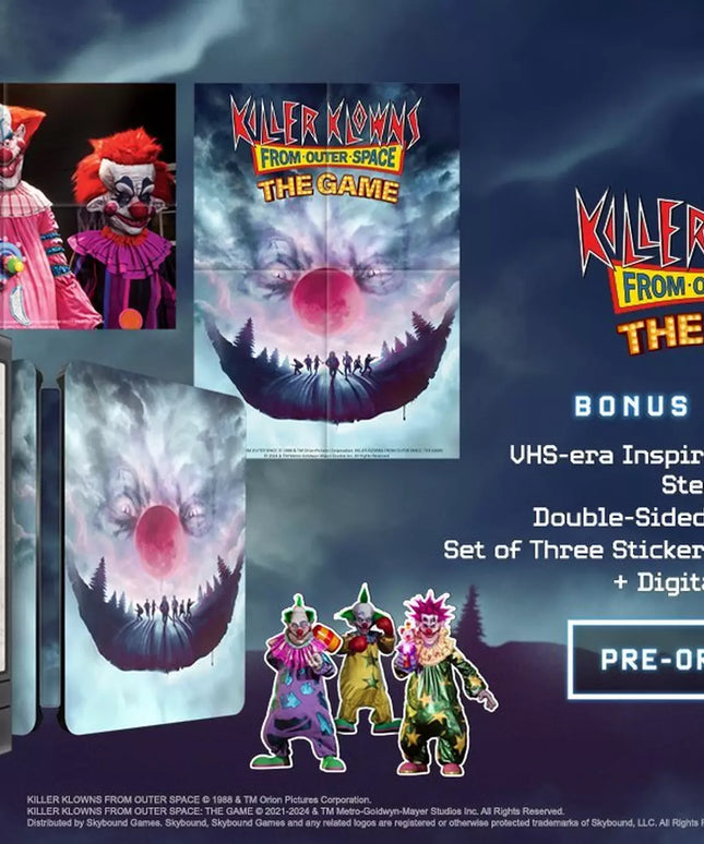 Killer Klowns from Outer Space Deluxe Edition - PlayStation 5