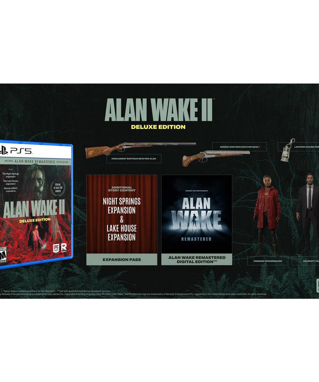 Alan Wake 2 Deluxe Edition - PlayStation 5