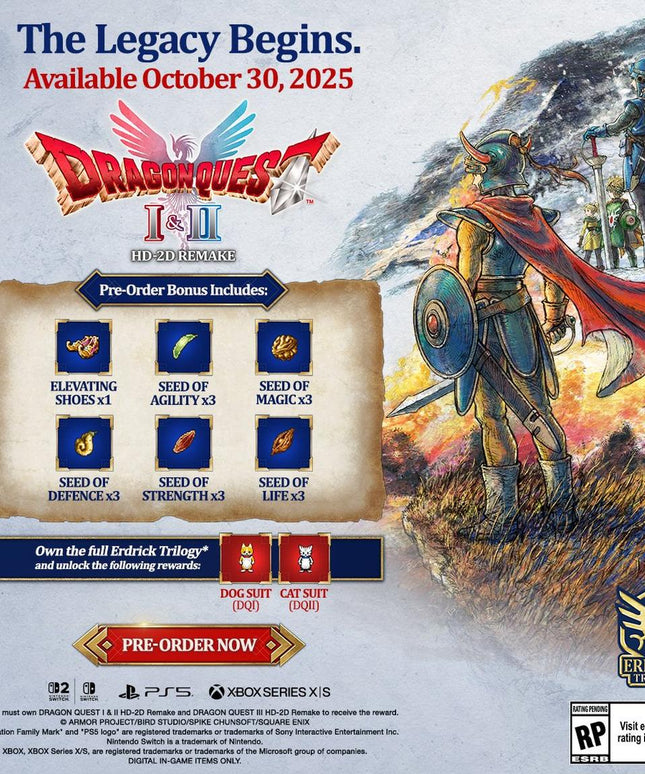 Dragon Quest I and II HD-2D Remake - PlayStation 5