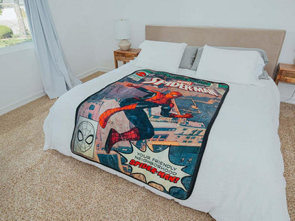 Marvel Comics Friendly Neighborhood Spider-Man 60-in Throw Blanket