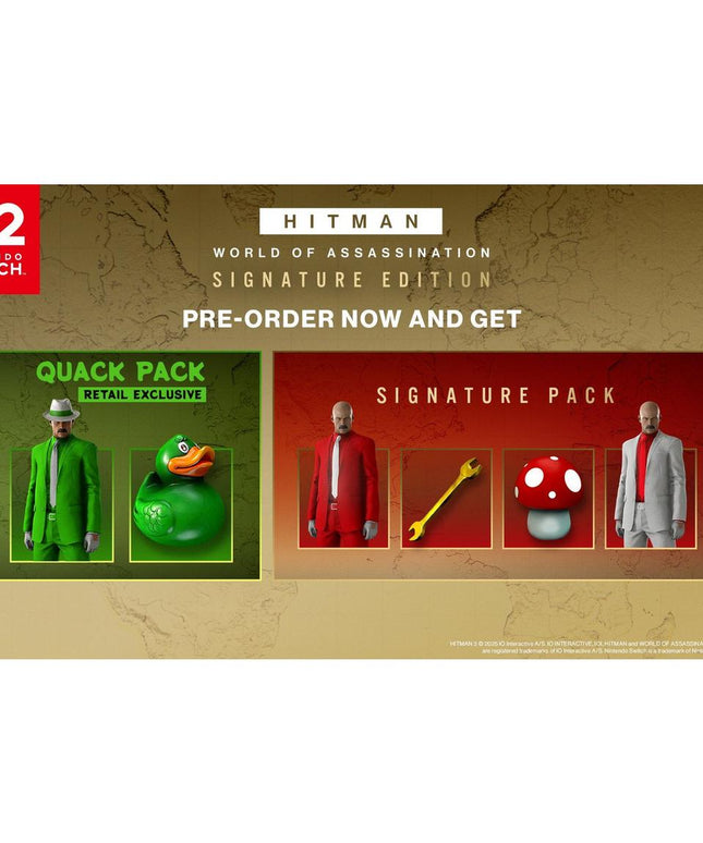 Hitman World of Assassination Signature Edition - Nintendo Switch 2