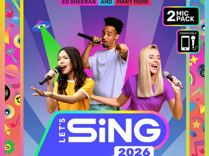Let's Sing 2026 with 2 Mics - PlayStation 5