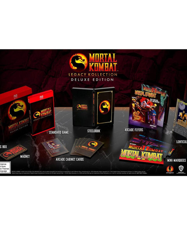 Mortal Kombat Legacy Kollection: Deluxe Edition - Nintendo Switch 2