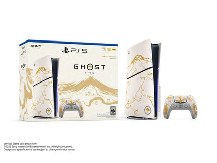 Sony PlayStation 5 Slim Console - Ghost of Yotei Gold Limited Edition Bundle