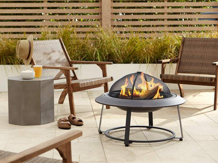 Ollo 18" High Gray Concrete End Table