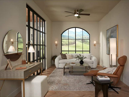 360 Lighting Brynn 25 1/2" High Cone Shade and Brass Dual USB Lamp