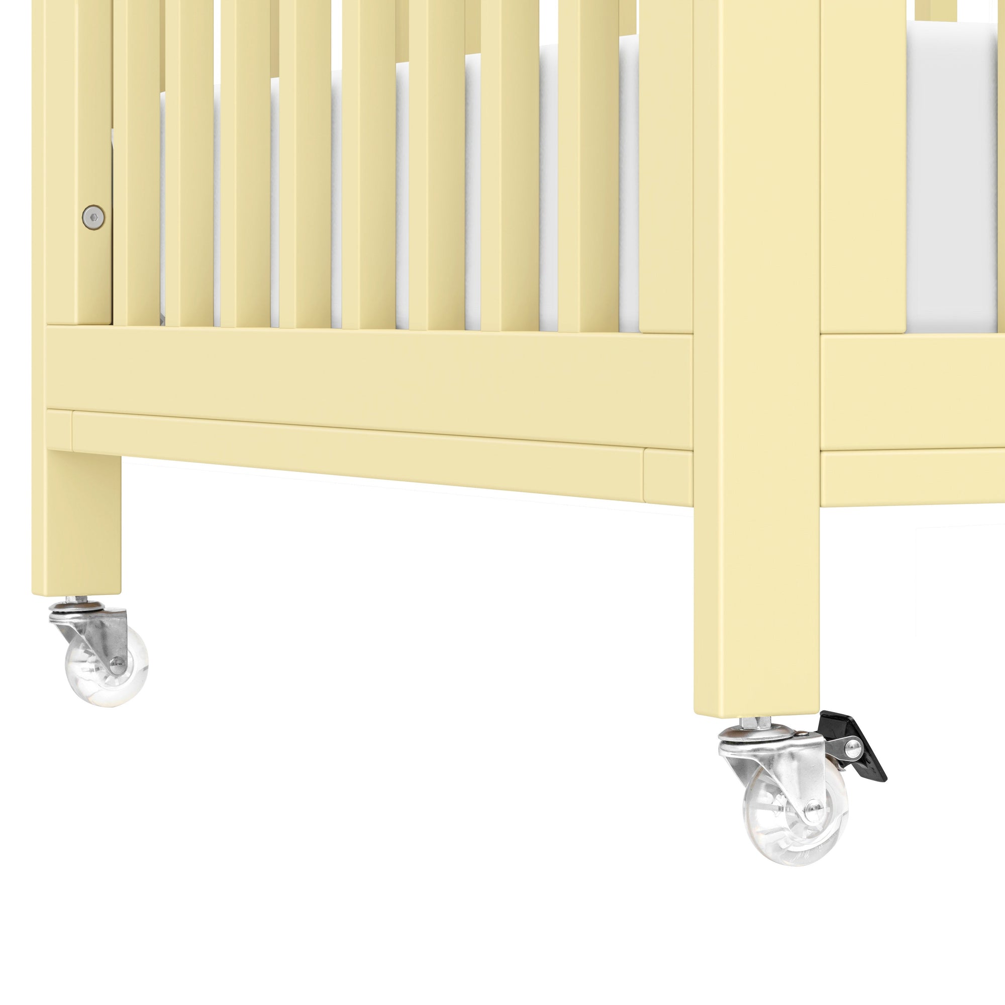M30880PY,Babyletto,Rolli 9-in-1 Convertible All-Stages« Crib w/ Bassinet & Toddler Bed Kits in Pale Yellow