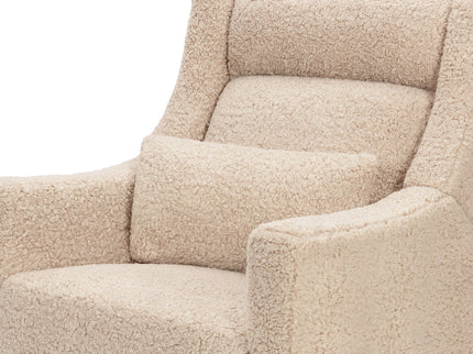 M11286CSG,Babyletto,Kiwi Plus Power Glider Recliner w/ Power Headrest in Chai Shearling
