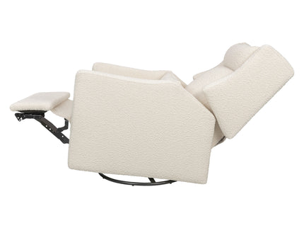 M11286PWB,Babyletto,Kiwi Plus Power Glider Recliner w/ Power Headrest in Performance Ivory Boucle