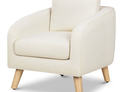 M30703VNLF,DaVinci,Nina Kids Chair in Vanilla with Light Wood Feet
