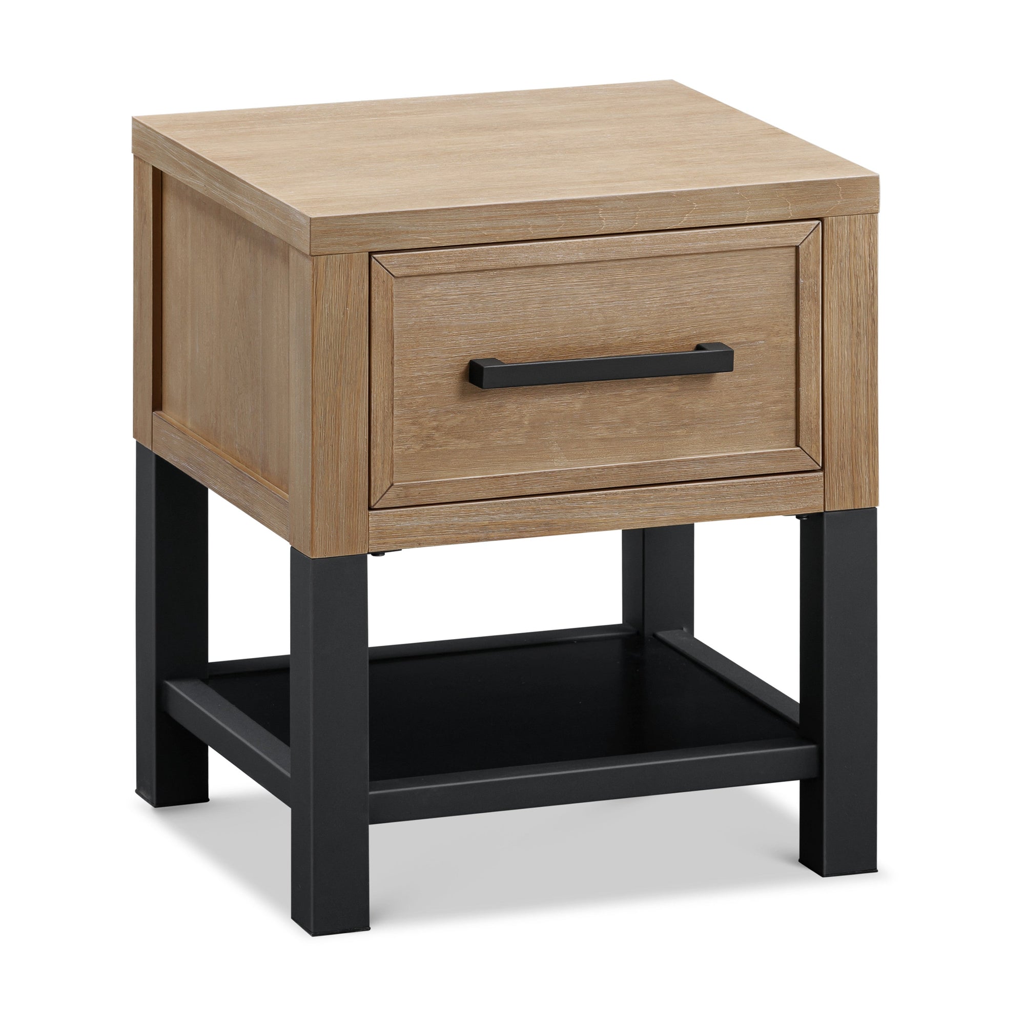 B25860DF,Monogram by Namesake,Newbern Nightstand  Assembled in Driftwood