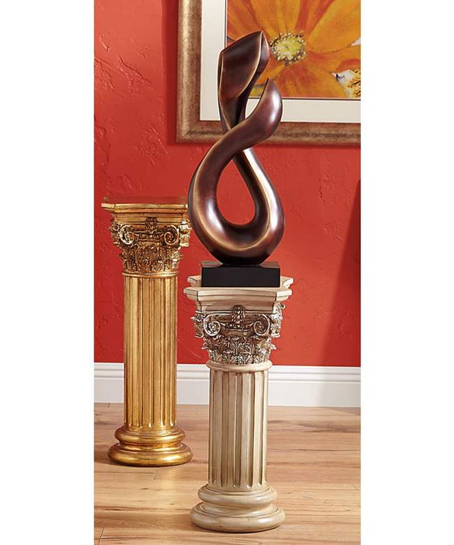 Open Infinity 25" High Gold Sculpture