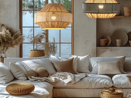 Alora Rattan Woven Pendant Light