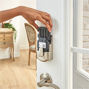 Schlage Encode Century Matte Black Smart Wi-Fi and Bluetooth Touchscreen Keypad Electronic Deadbolt Lock