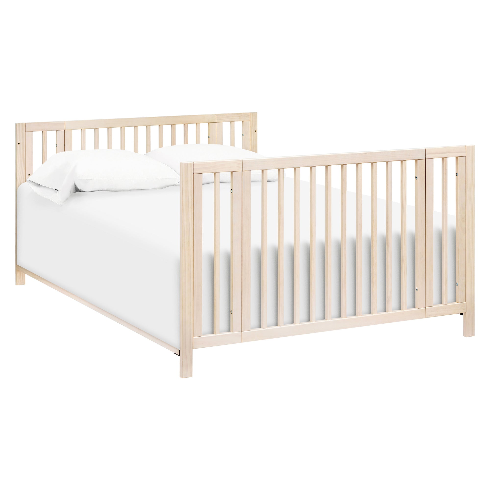 M30880NX,Babyletto,Rolli 9-in-1 Convertible All-Stages« Crib w/ Bassinet & Toddler Bed Kits in Washed Natural