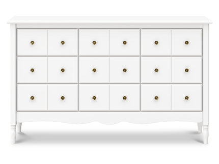 M7128RW,Namesake,Liberty 9-Drawer Assembled Dresser in Warm White