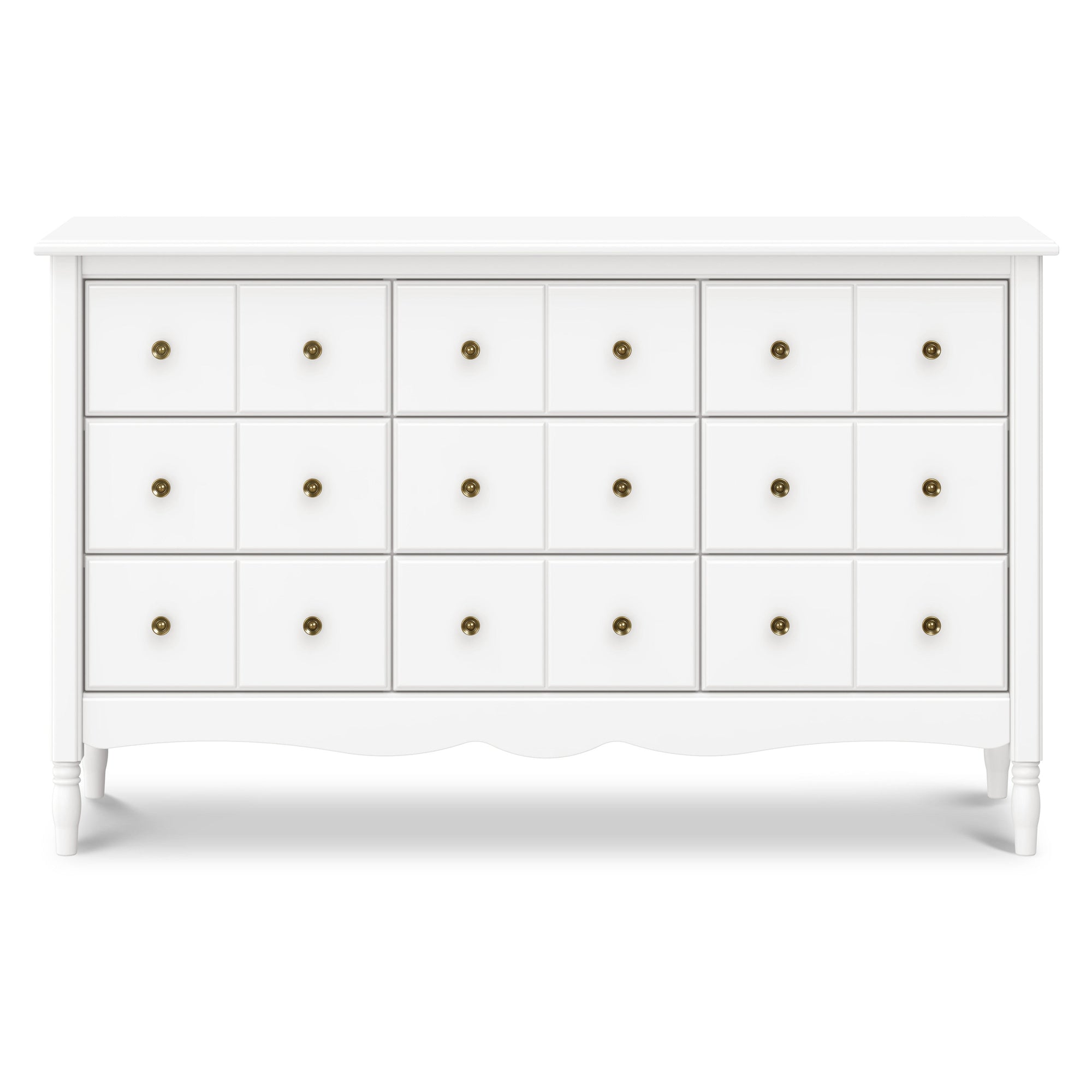 M7128RW,Namesake,Liberty 9-Drawer Assembled Dresser in Warm White