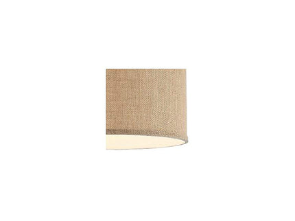 360 Lighting Adams Burlap Drum Shade Ceiling Lights Set of 2