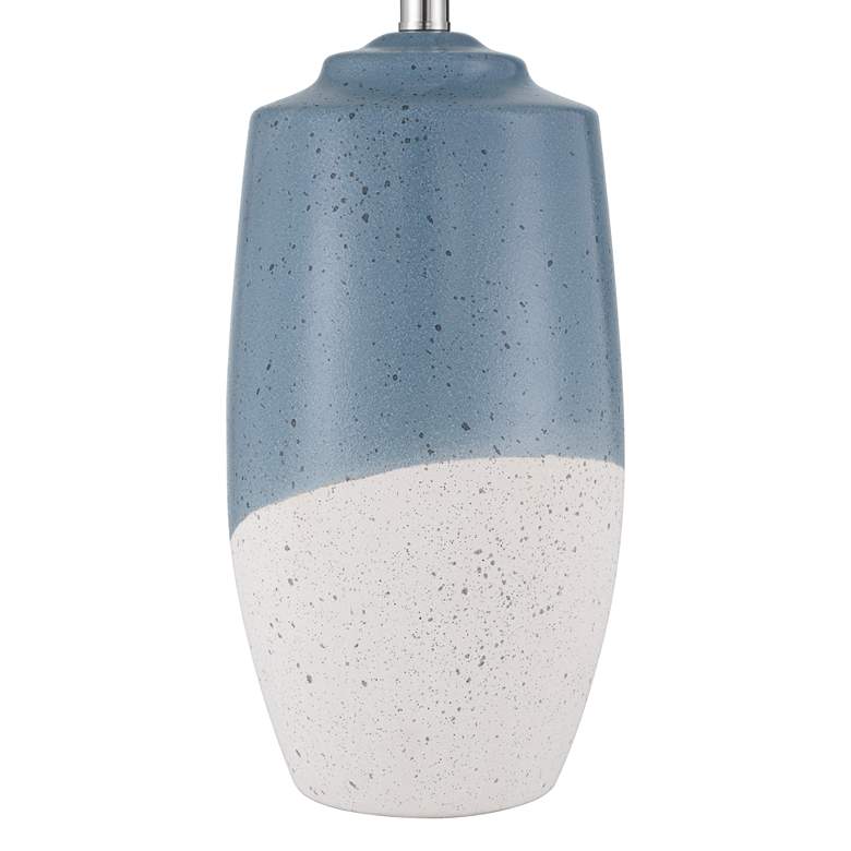 360 Lighting Aegean 28" High Coastal Blue Ceramic Table Lamp Set of 2