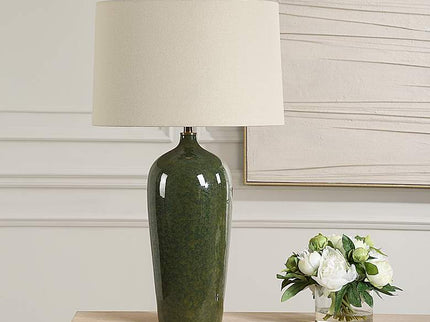 360 Lighting Anson 27 1/2" High Emerald Green Ceramic Table Lamp