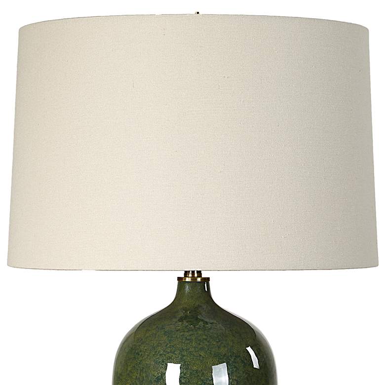 360 Lighting Anson 27 1/2" High Emerald Green Ceramic Table Lamp