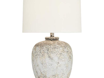 360 Lighting Astaire 27" Weathered Rustic Urn Jar Table Lamp