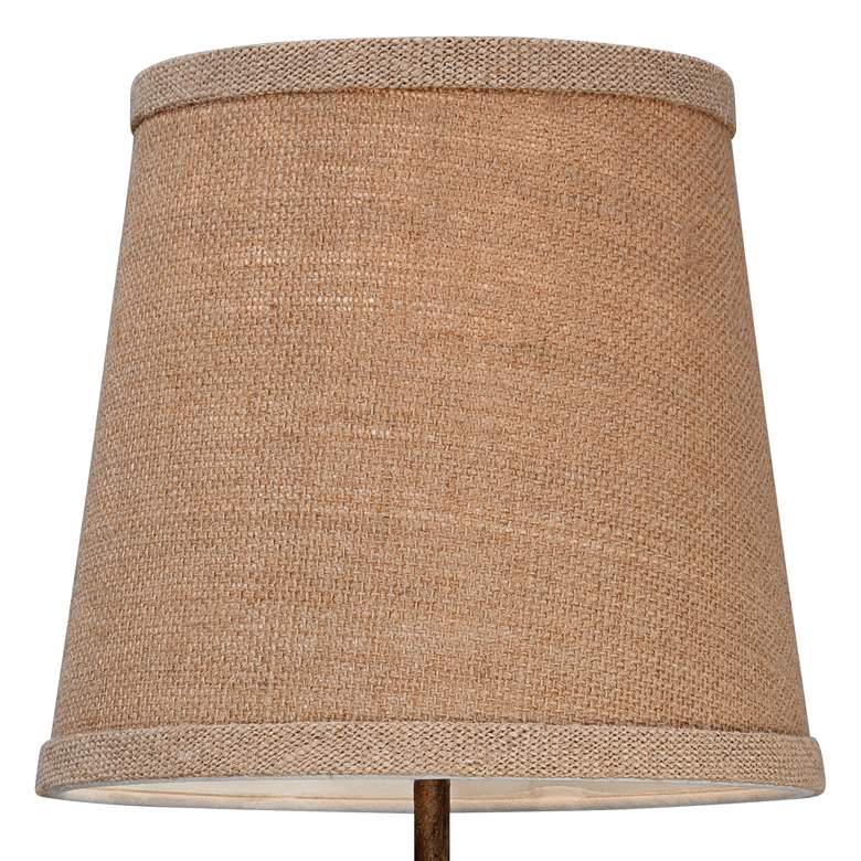 360 Lighting Bird Moderne 15 1/2" Crackle Finish Small Accent Lamp