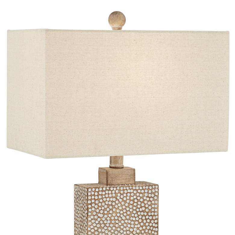 360 Lighting Caldwell 26 3/4" Hammered Base Table Lamps Set of 2