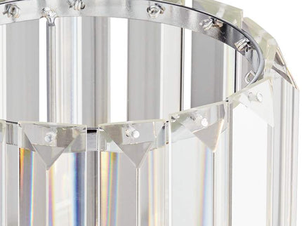 360 Lighting Caledan 10 1/2" High Crystal Accent Table Lamp