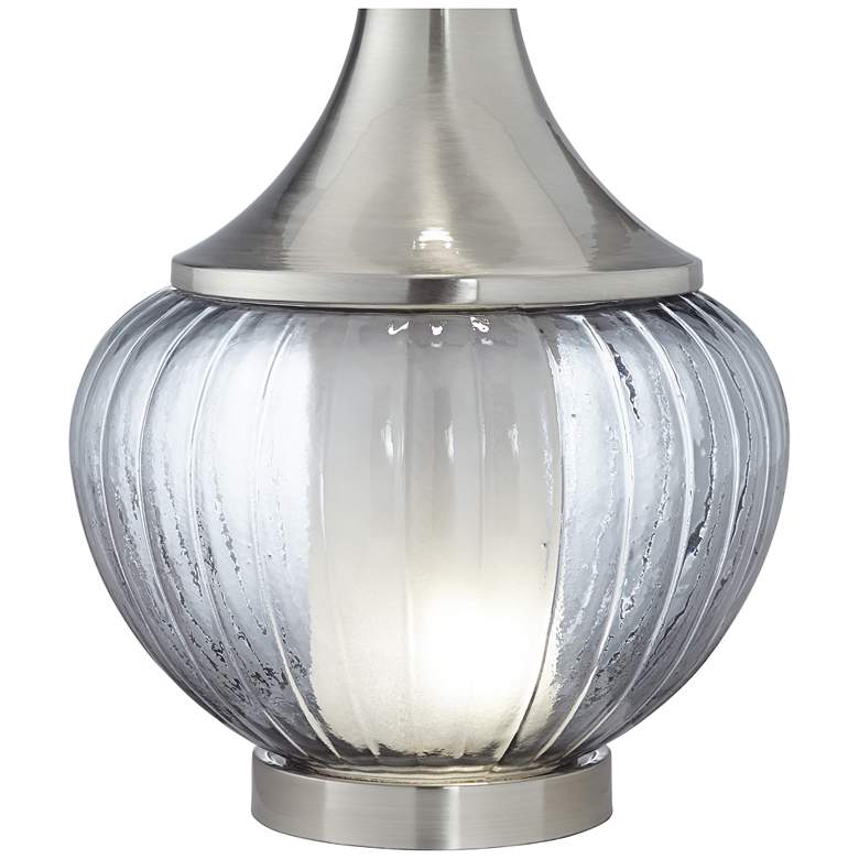 360 Lighting Courtney 28 1/2" Double Glass Night Light Table Lamp